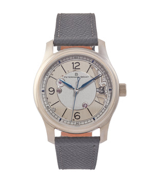 Number 1 Petermann Bédat 1967 Deadbeat Seconds white gold time-only watch independent watchmakers order official retailer A Collected Man London