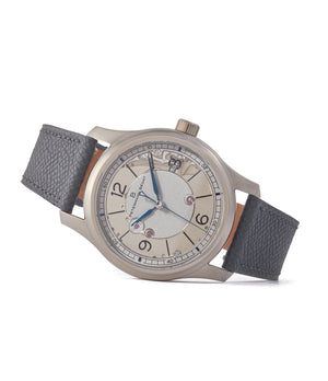 authorised seller Petermann Bédat 1967 Deadbeat Seconds white gold time-only watch independent watchmakers order official retailer A Collected Man London
