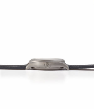 white gold case Petermann Bédat 1967 Deadbeat Seconds white gold time-only watch independent watchmakers order official retailer A Collected Man London