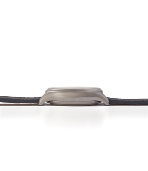 white gold Petermann Bédat 1967 Deadbeat Seconds white gold time-only watch independent watchmakers order official retailer A Collected Man London
