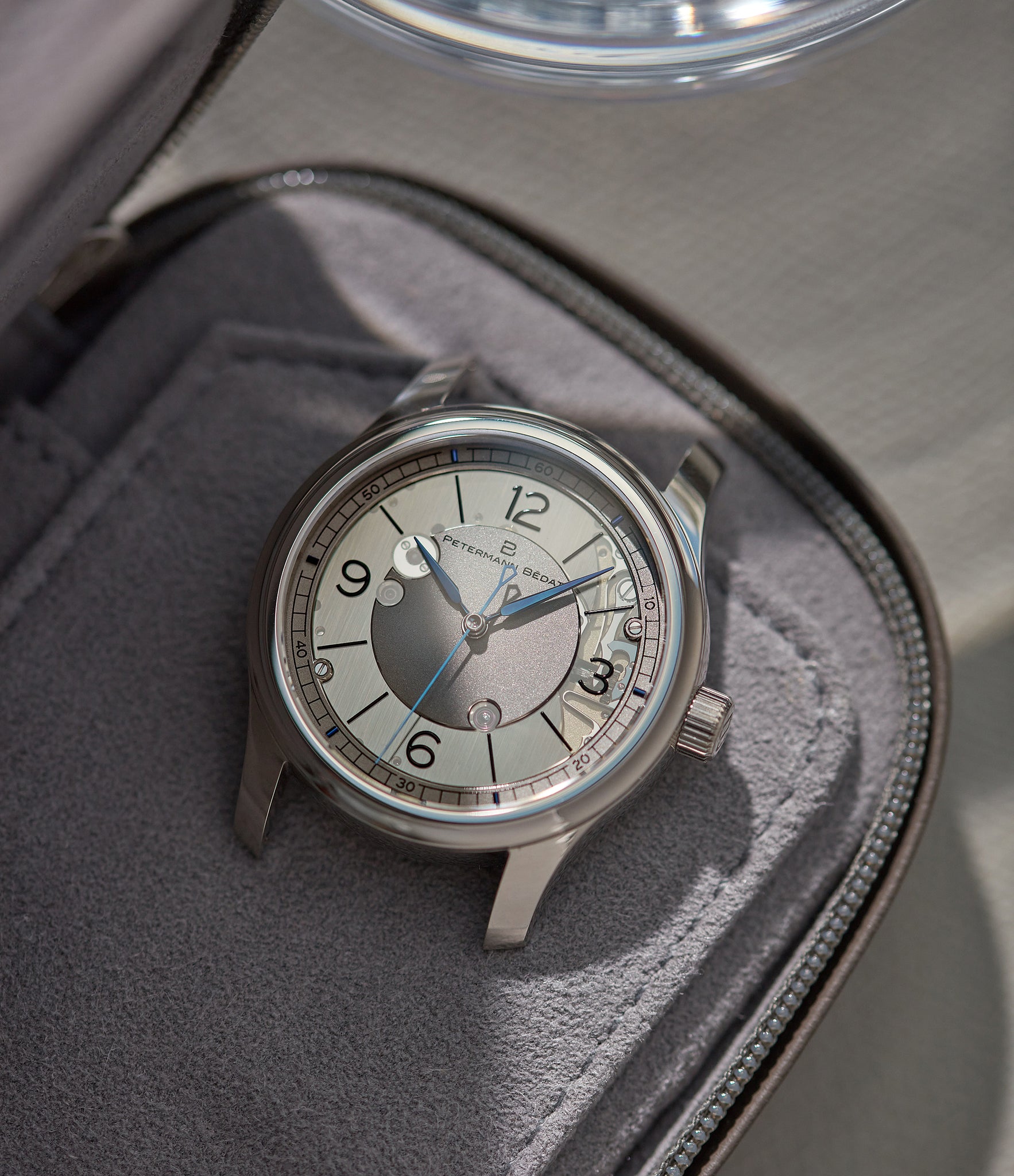 collect Petermann Bédat 1967 Deadbeat Seconds white gold time-only watch independent watchmakers order official retailer A Collected Man London