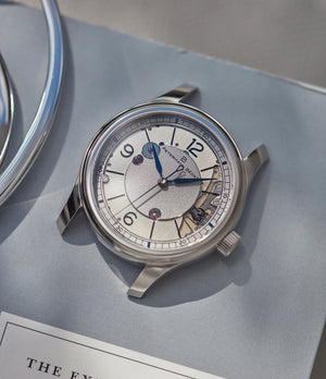 selling Petermann Bédat 1967 Deadbeat Seconds white gold time-only watch independent watchmakers order official retailer A Collected Man London