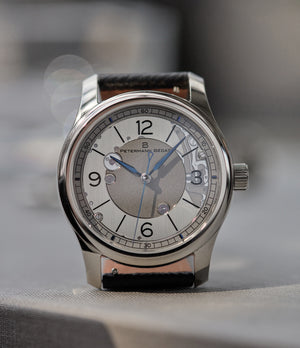 limited edition Petermann Bédat 1967 Deadbeat Seconds white gold time-only watch independent watchmakers order official retailer A Collected Man London