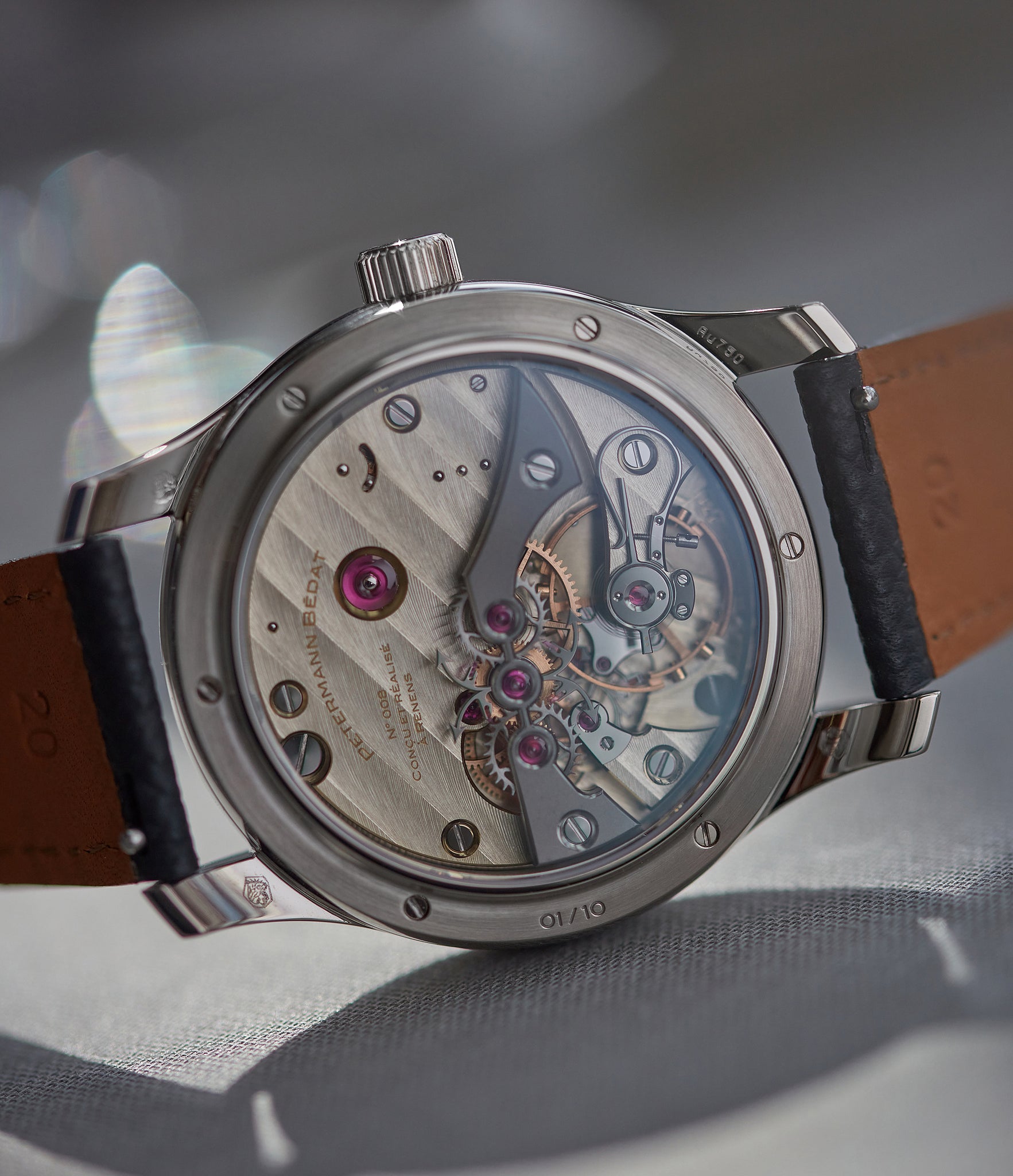 for sale Petermann Bédat 1967 Deadbeat Seconds white gold time-only watch independent watchmakers order official retailer A Collected Man London
