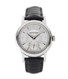 buy early Philippe Dufour Simplicity platinum time-only dress watch for sale online at A Collected Man London UK approved specialist of preowned independent watchmakers