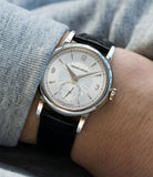 selling rare men's luxury watch Philippe Dufour Simplicity platinum time-only dress watch for sale online at A Collected Man London UK approved specialist of preowned independent watchmakers