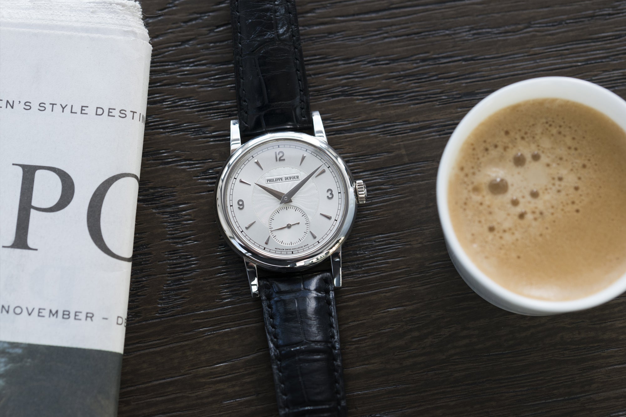 Philippe Dufour Simplicity platinum time-only dress watch for sale online at A Collected Man London UK approved specialist of preowned independent watchmakers
