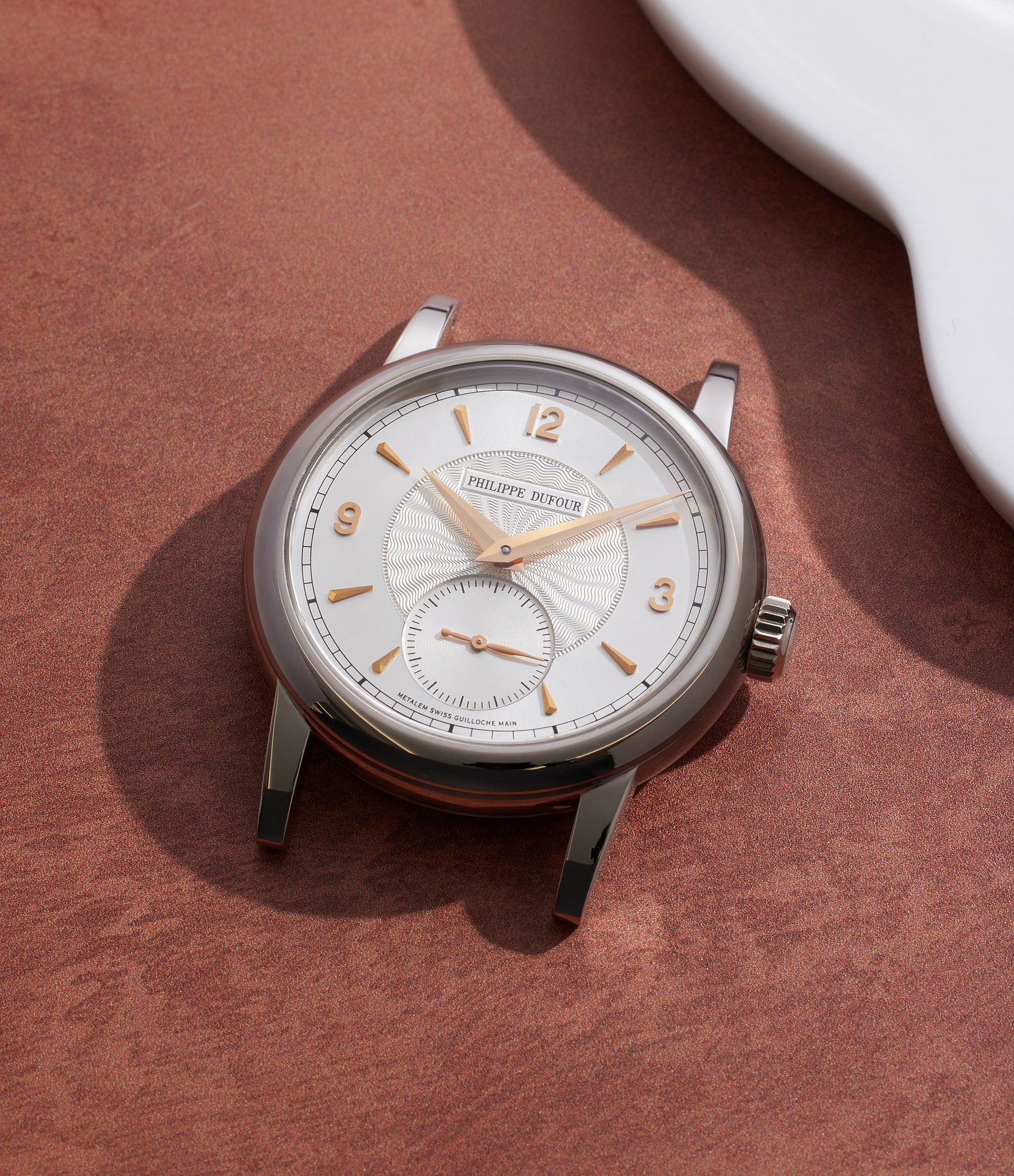 Philippe Dufour Simplicity | White Gold | Solid Silver Dial | Swiss handmade manual winding | A Collected Man London