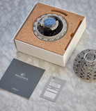 full set pre-owned Ressence Type 1N titanium blue dial independent watchmaker watch for sale online at A Collected Man London UK specialist of rare watches