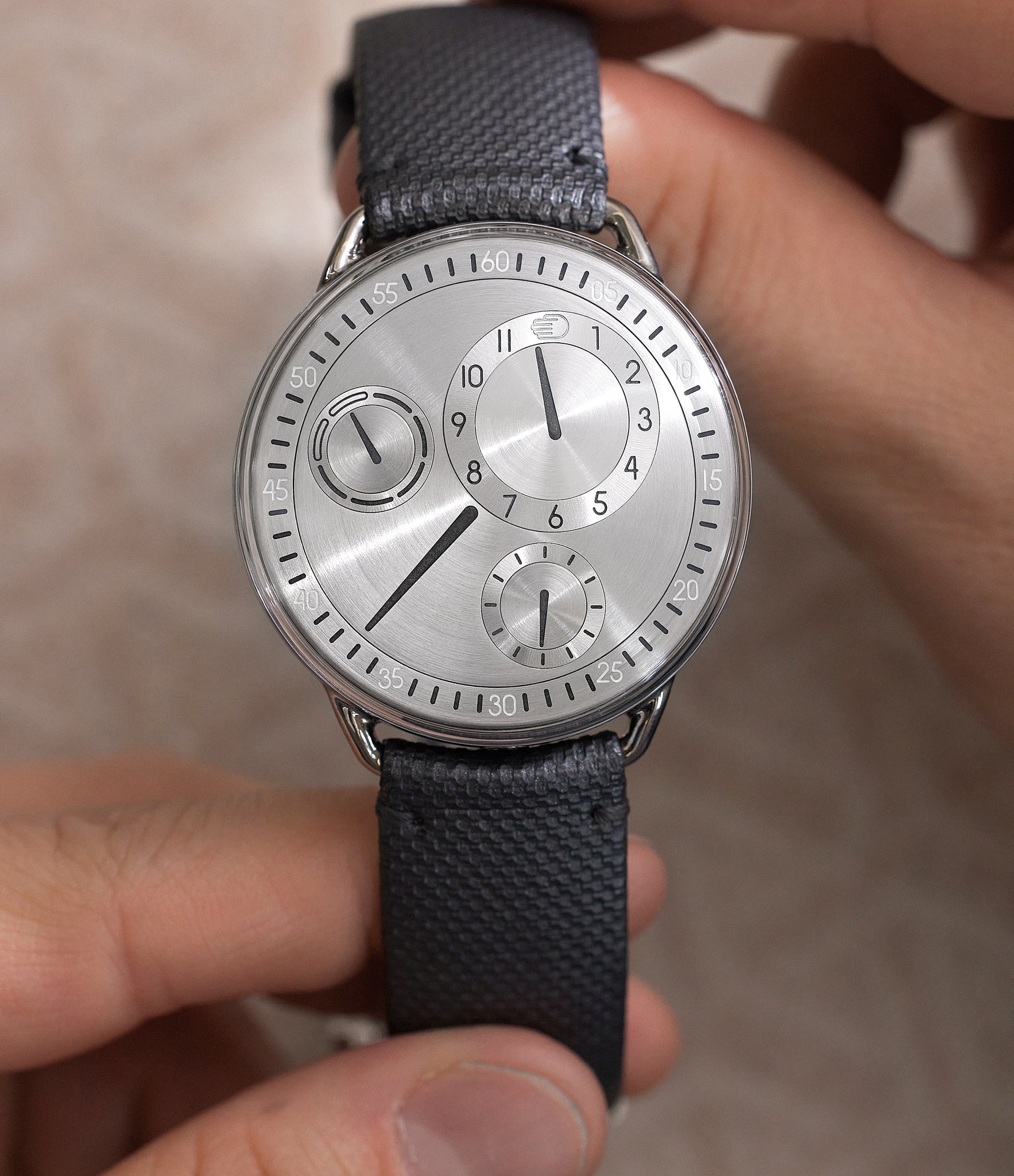 Ressence Type 1S | Dial | Grade 5 Titanium | A Collected Man London