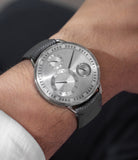 Ressence Type 1S | Dial | On-wrist | Grade 5 Titanium | A Collected Man London