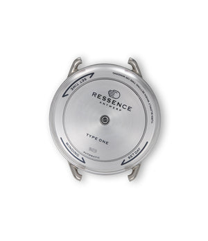 Ressence Type 1S | Case back | Grade 5 Titanium | A Collected Man London