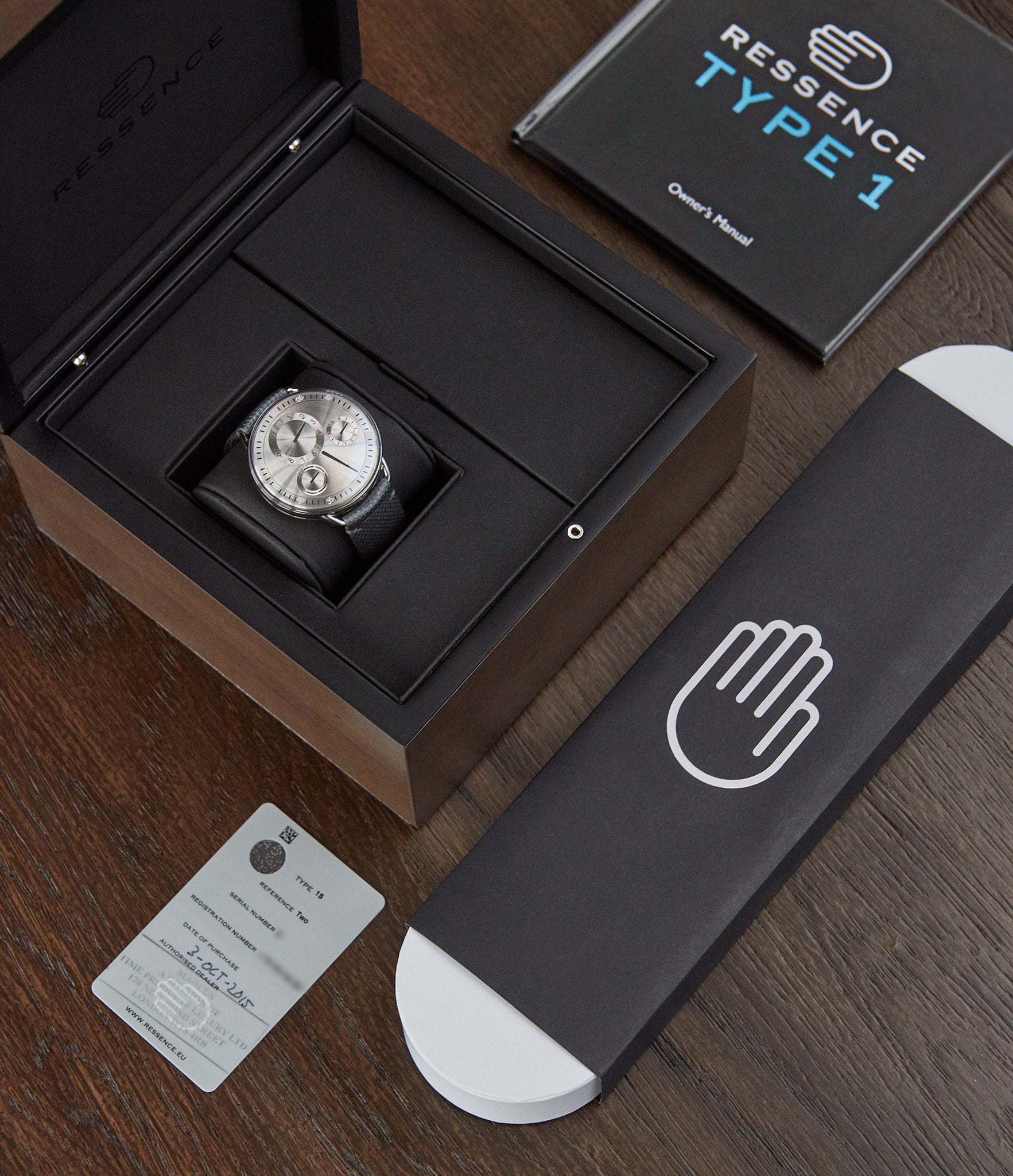 Buy preowned Ressence Type1S watch Independent watchmaker