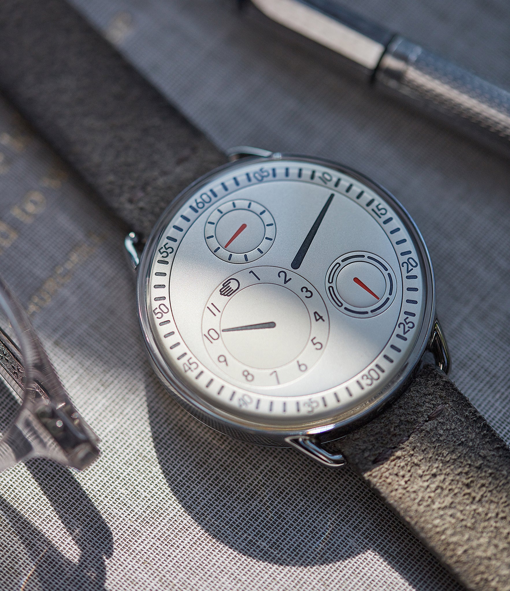 Ressence Type 1W white independent watchmaker for sale online at A Collected Man London UK specialist of rare watches