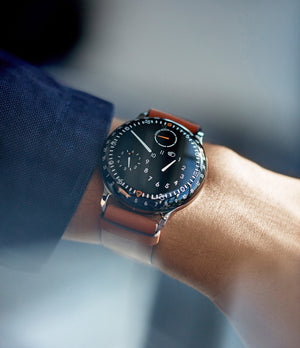 rare wristwatch Ressence Type 3B oil-filled dial rare sports watch for sale online at A Collected Man London UK specialist of independent watchmakers