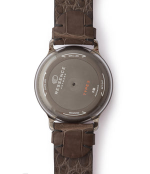 independent watchmaker Ressence Type 3S oil-filled grey dial watch for sale online at A Collected Man London specialist of rare watches