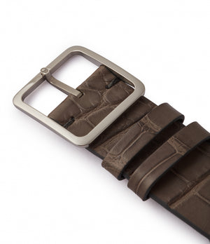 titanium Ressence tang buckle Type 3S oil-filled grey dial watch for sale online at A Collected Man London specialist of independent watchmakers