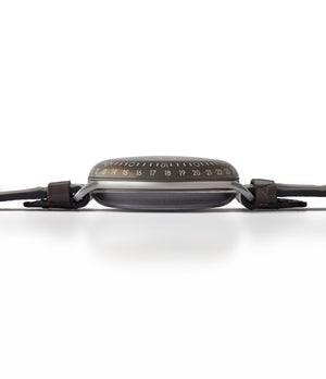 titanium sports watch Ressence Type 3S oil-filled grey dial watch for sale online at A Collected Man London specialist of independent watchmakers
