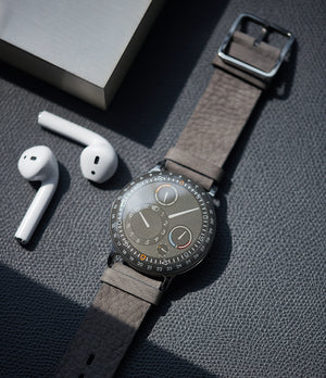 modern luxury wristwatch Ressence Type 3S oil-filled mechanical titanium watch for sale online at A Collected Man London UK specialaist of rare watches