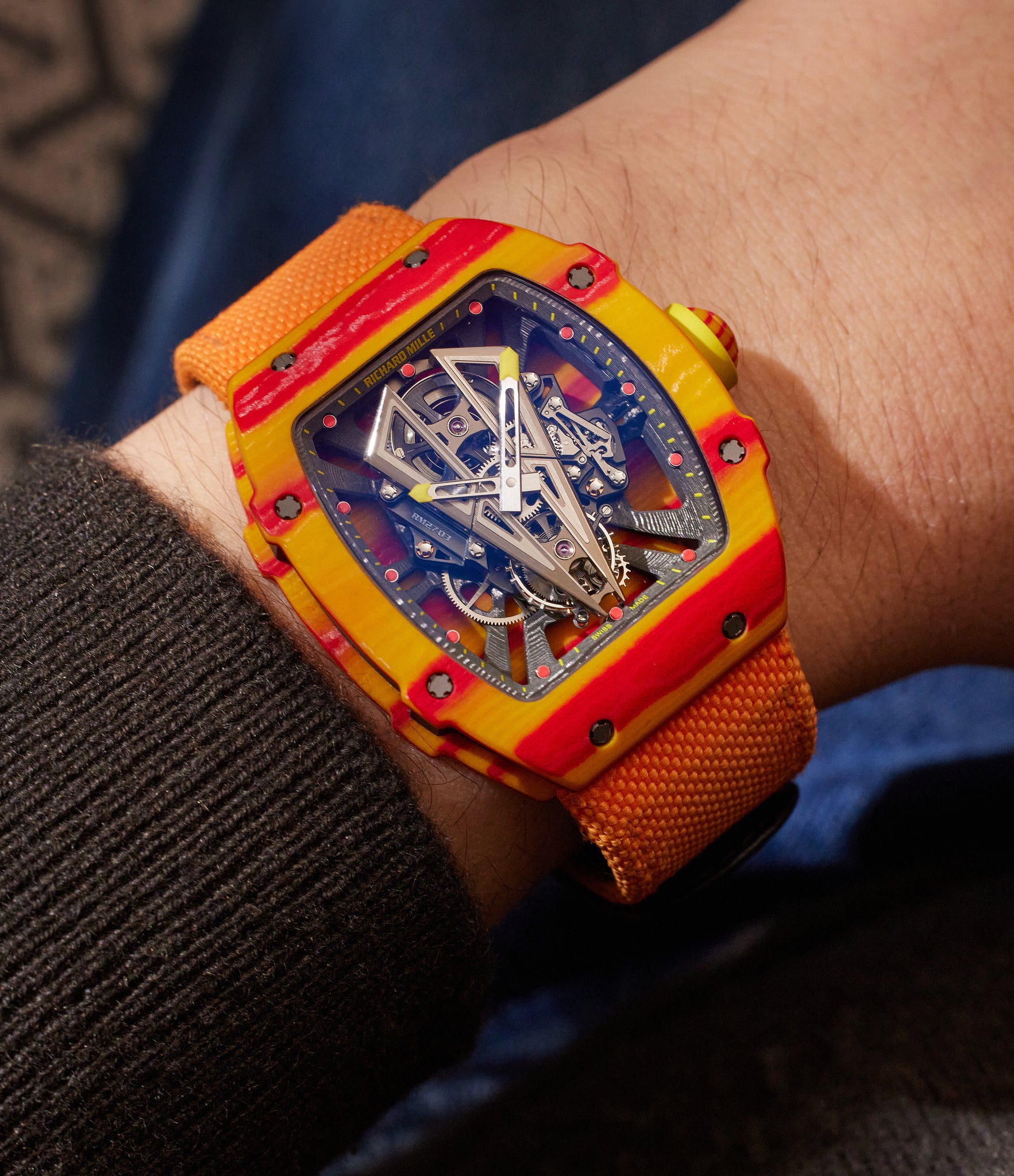 Richard Mille RM27-03 | Quartz TPT | Rafael Nadal - Limited to 50 pieces | shock of up to 10,000Gs
