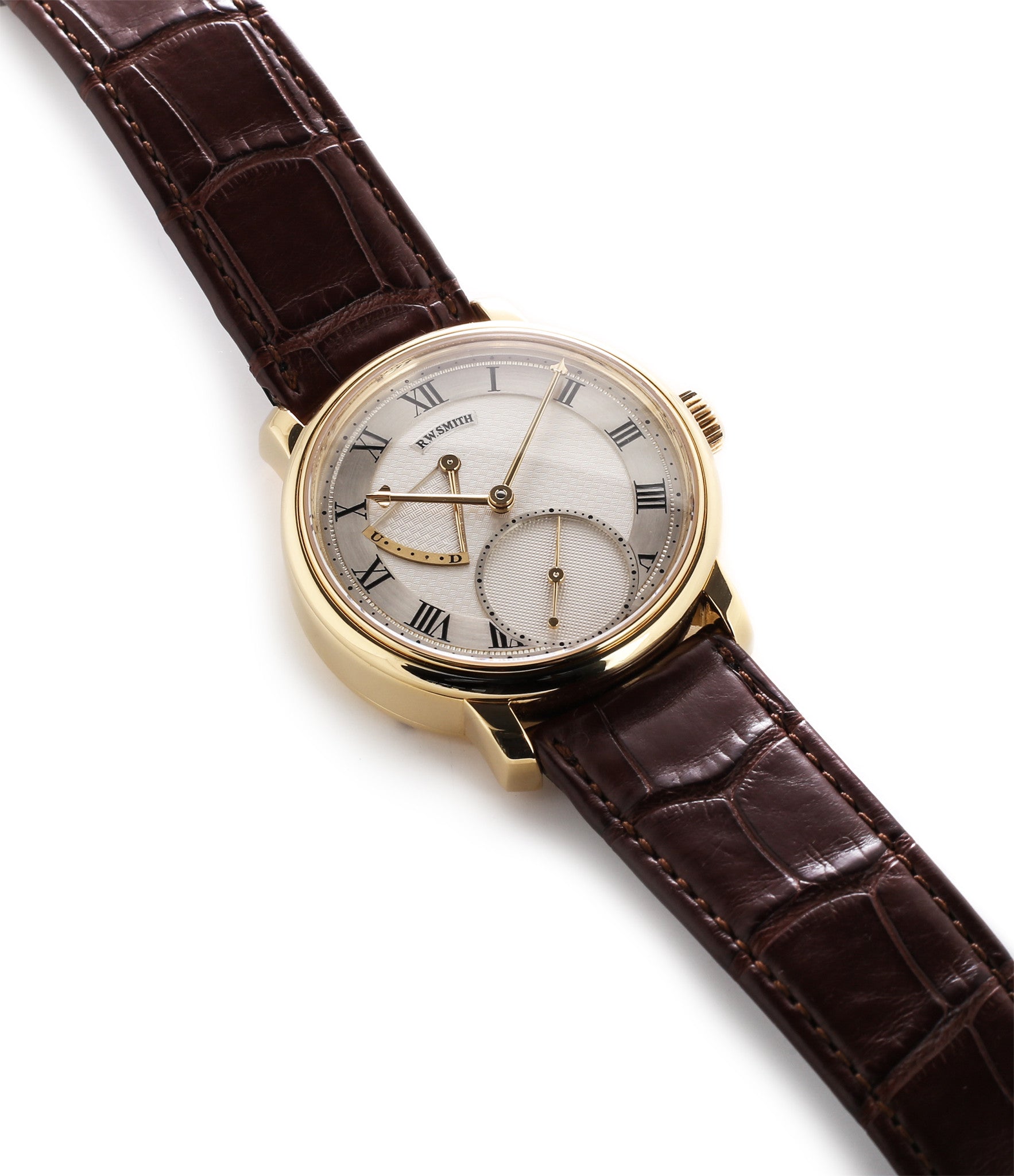 buy Roger W. Smith Series 2 watch independent British watchmaker yellow gold hand-made watch for sale online WATCH XCHANGE London