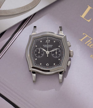 Roger Dubuis Sympathie Chronograph S34 560 | Black Dial | White Gold | Buy at A Collected Man | Available Worldwide