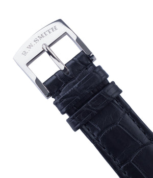 white gold tang buckle watch Series II Roger Smith Open Dial white gold new watch for sale online at A Collected Man London specialist approved seller of independent watchmakers UK