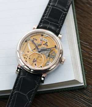 selling Roger Smith Series 2 Open Dial white gold new watch for sale online at A Collected Man London specialist approved seller of independent watchmakers UK