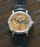 luxury men's dress watch Series II Roger Smith Open Dial white gold new watch for sale online at A Collected Man London specialist approved seller of independent watchmakers UK