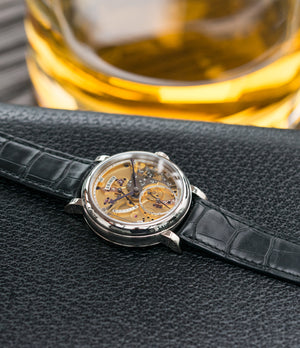 Roger Smith Series II Open Dial white gold new watch for sale online at A Collected Man London specialist approved seller of independent watchmakers UK