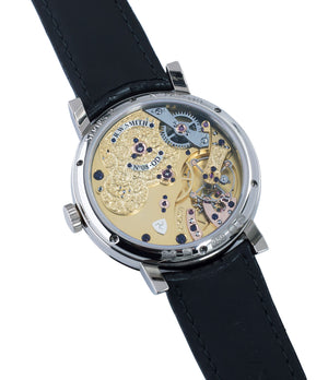 hand-made movement Series II Roger Smith Open Dial white gold new watch for sale online at A Collected Man London specialist approved seller of independent watchmakers UK