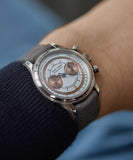 collect rare watch Roger Dubuis Hommage Pulsation scale chronograph H37 560 copper dial dress watch for sale online A Collected Man London UK specialist rare watches