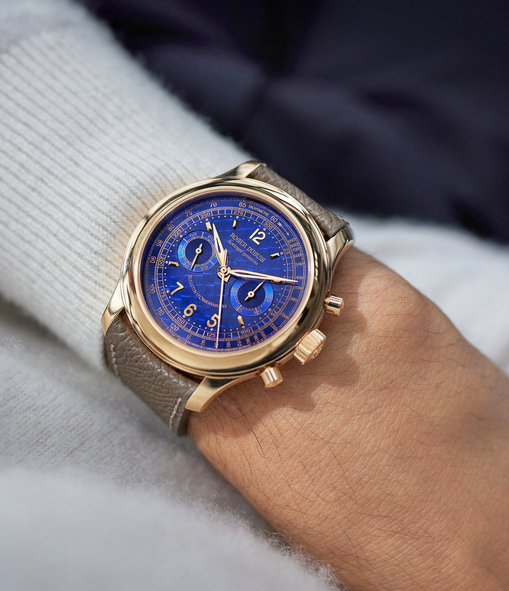 Hommage Chronograph H40 560 | Rose Gold