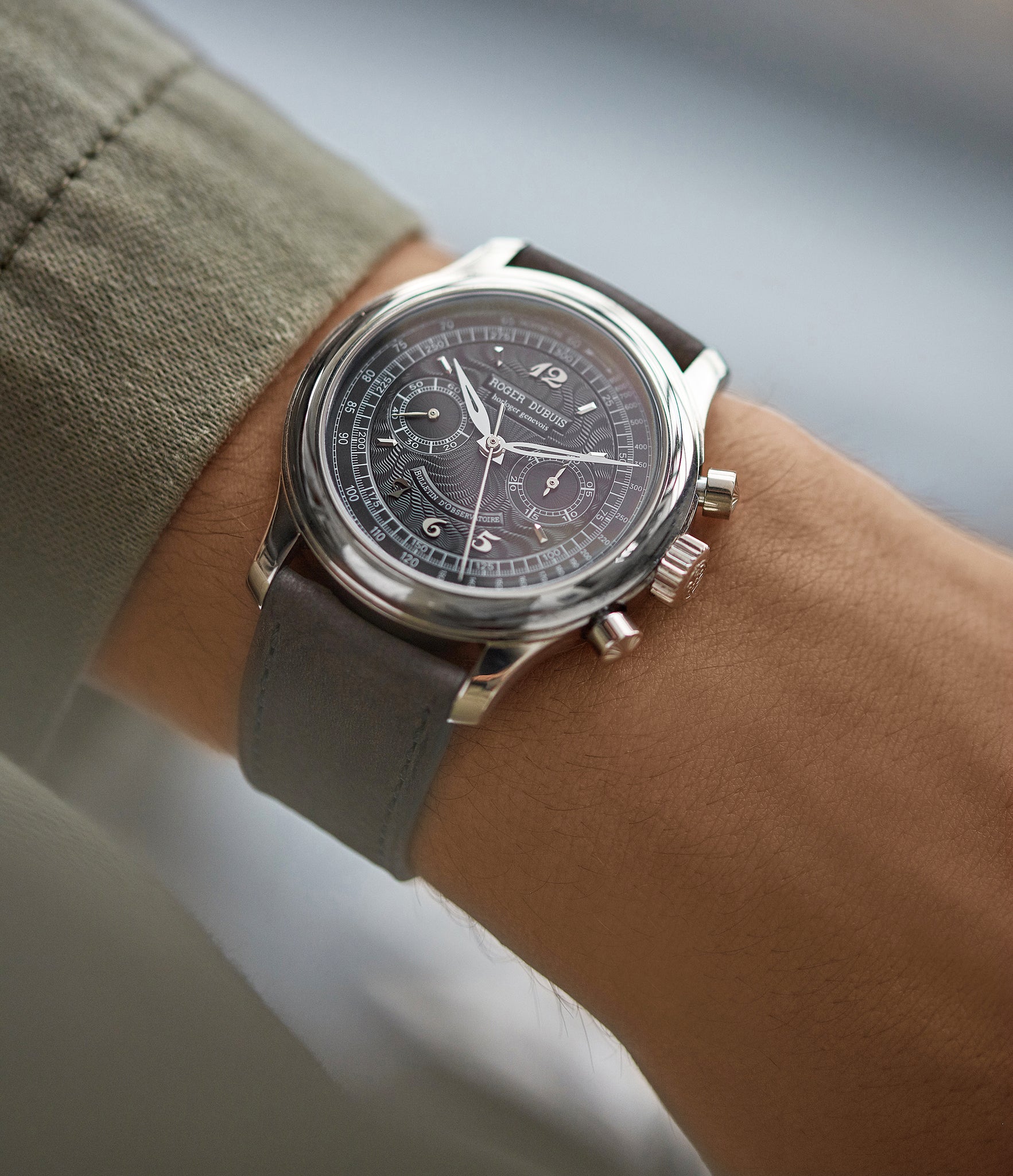 Hommage Chronograph | White Gold