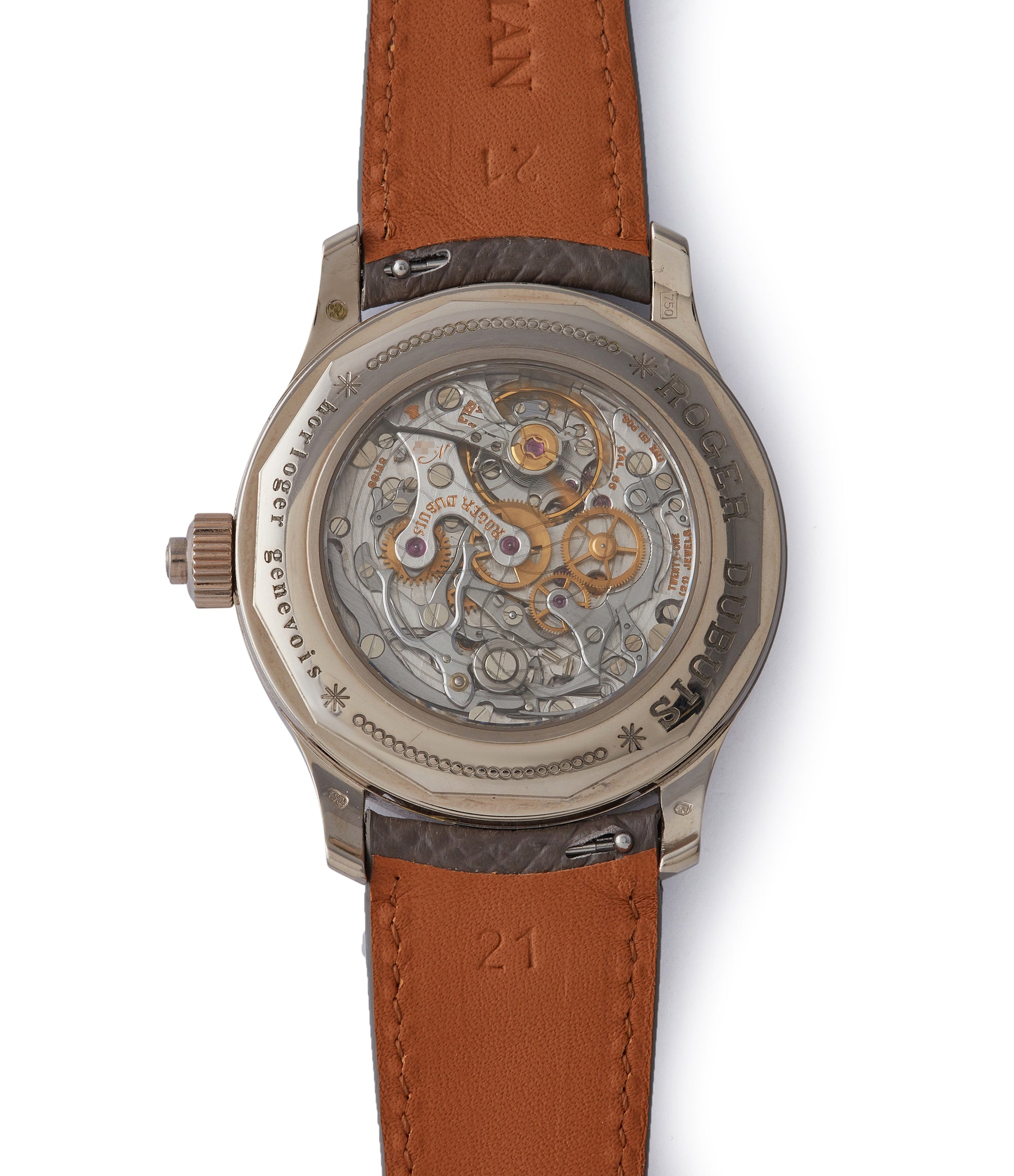 Hommage Monopusher H40 | White Gold