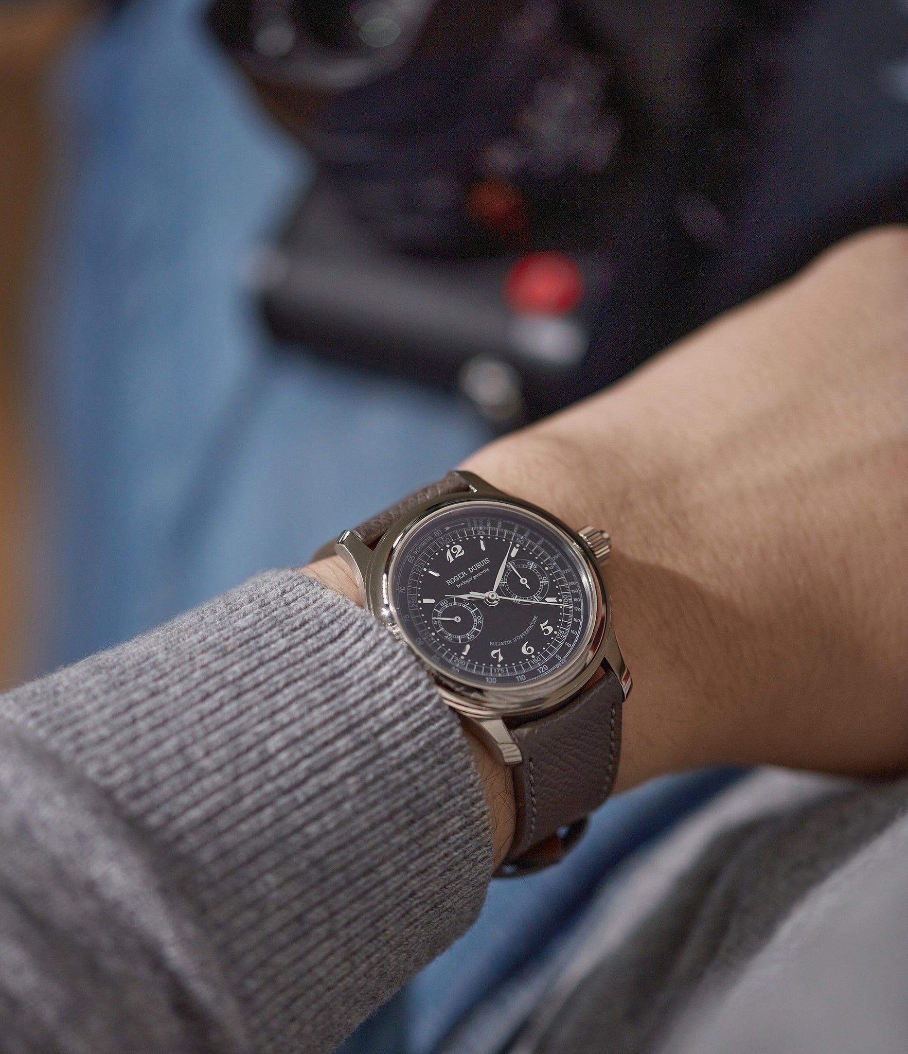 Hommage Monopusher H40 | White Gold