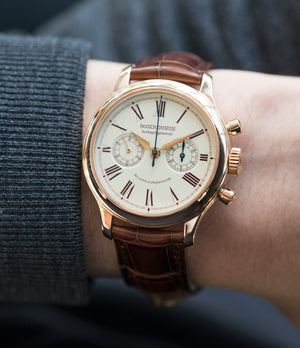 rare Hommage Chronograph Roger Dubuis H37 565 rose gold pre-owned watch online at A Collected Man London UK specialist rare watches