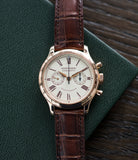 early Roger Dubuis Hommage Chronograph H37 565 rose gold pre-owned watch online at A Collected Man London UK specialist rare watches