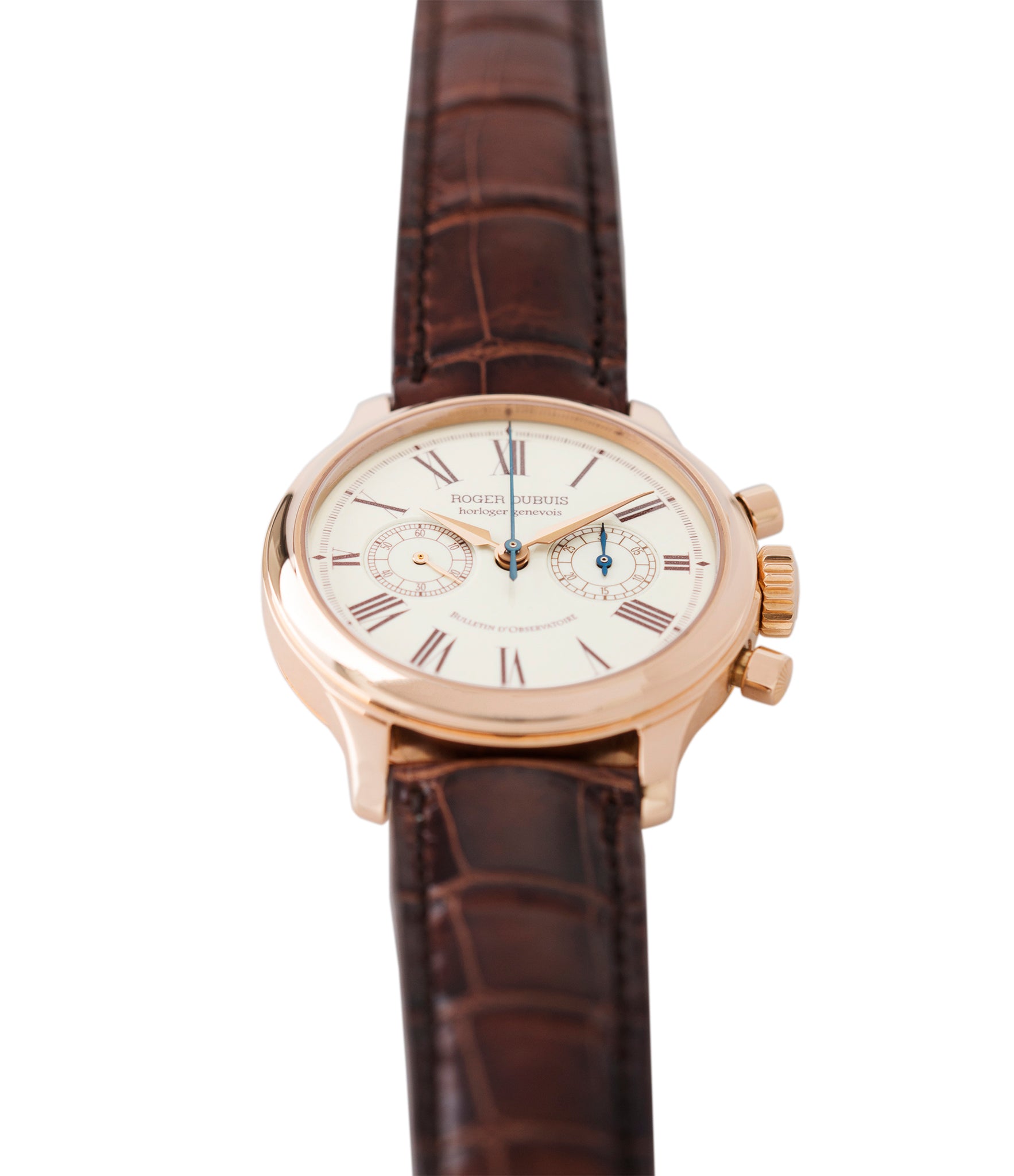 Hommage Chronograph Roger Dubuis H37 565 rose gold pre-owned watch online at A Collected Man London UK specialist rare watches