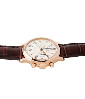 rose gold Hommage Chronograph Roger Dubuis H37 565 rose gold pre-owned watch online at A Collected Man London UK specialist rare watches
