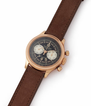 for sale early Roger Dubuis Hommage Chronograph H37 560 Cal. RD56 rose gold watch black dial for sale online at A Collected Man London UK specialist of rare watches