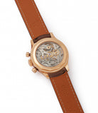 men's rare watch black dial Hommage Chronograph Roger Dubuis Cal. RD56 H37 560 rose gold watch for sale online at A Collected Man London UK specialist of rare watches