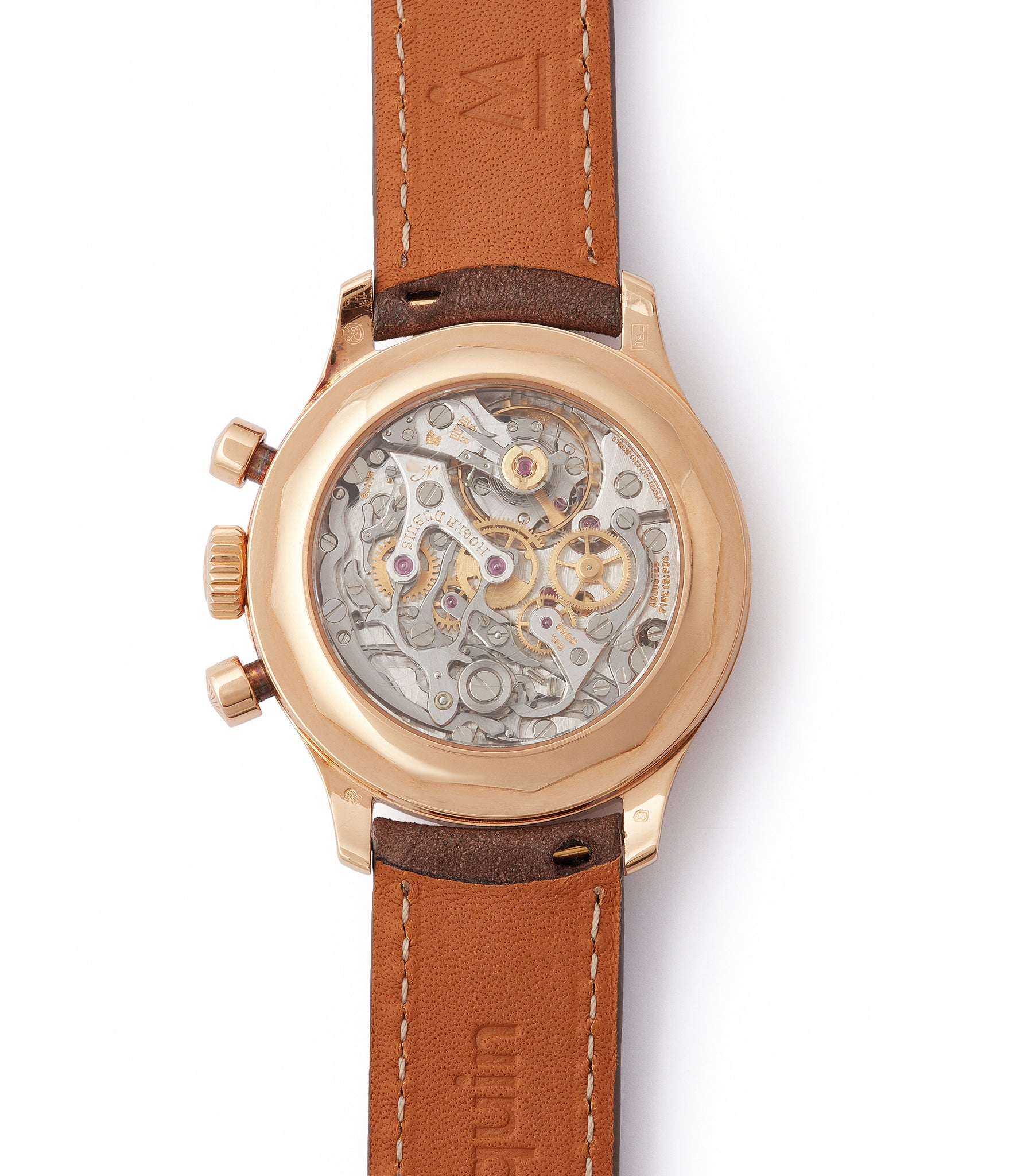 movement black dial Hommage Chronograph Roger Dubuis Cal. RD56 H37 560 rose gold watch for sale online at A Collected Man London UK specialist of rare watches