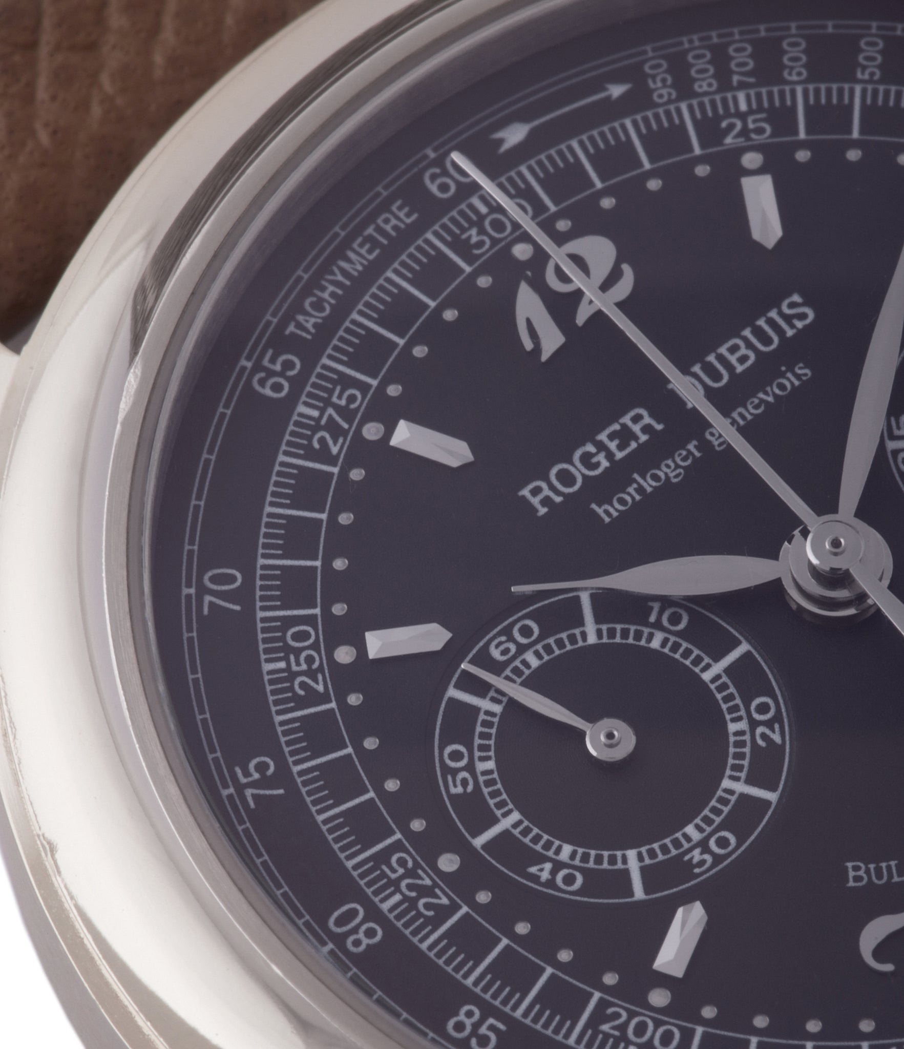 Hommage Chronograph Monopoussoir | White Gold