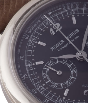 Hommage Chronograph Monopoussoir | White Gold