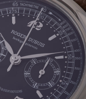 Hommage Chronograph Monopoussoir | White Gold