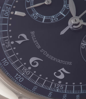 Hommage Chronograph Monopoussoir | White Gold