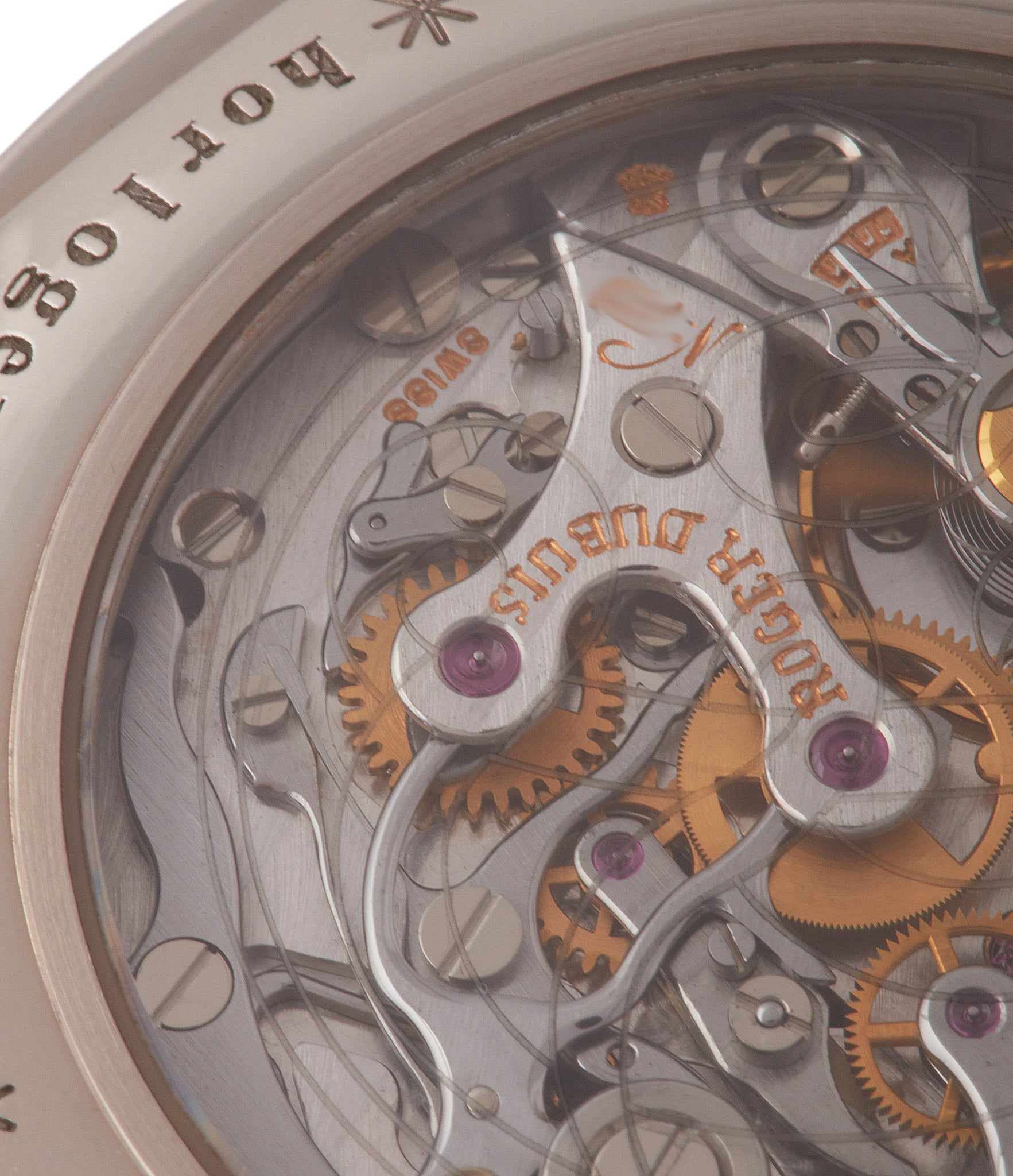 Hommage Chronograph Monopoussoir | White Gold