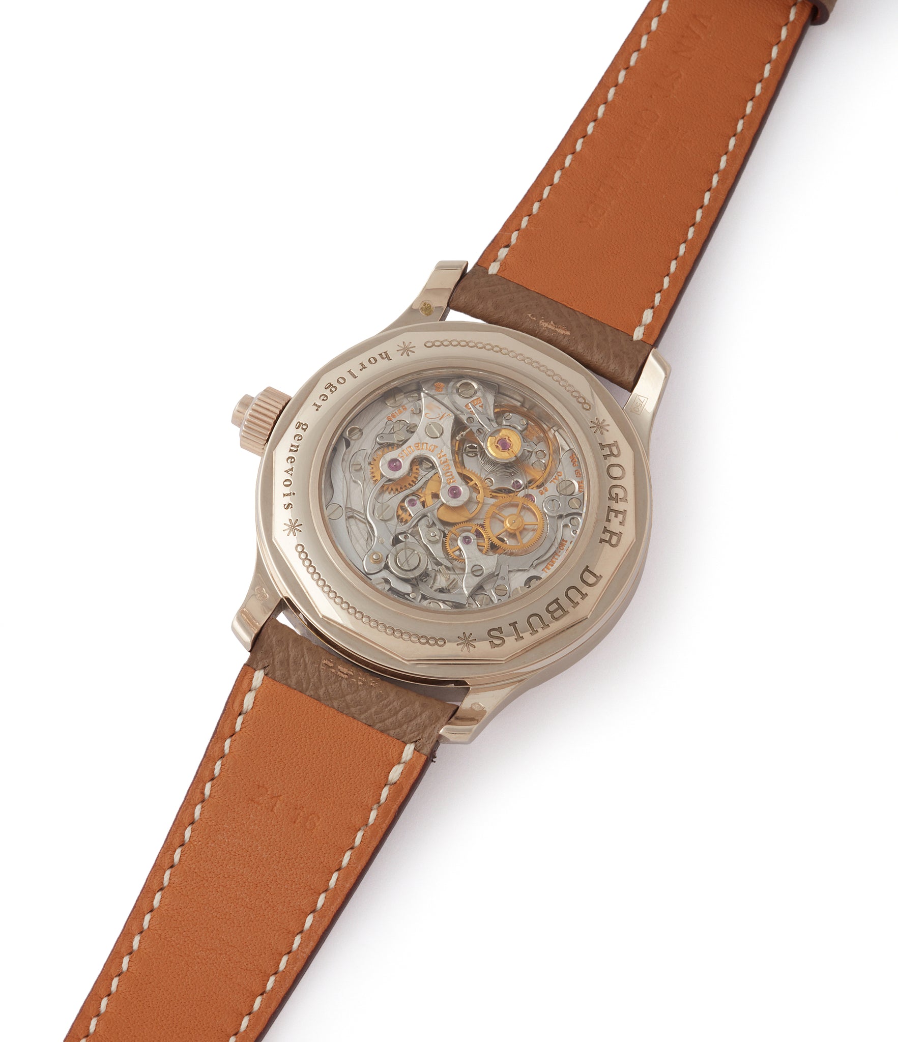 Hommage Chronograph Monopoussoir | White Gold