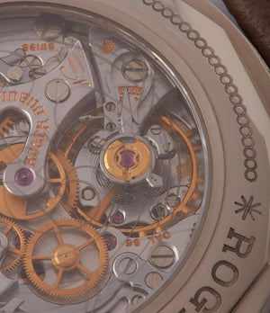 Hommage Chronograph Monopoussoir | White Gold